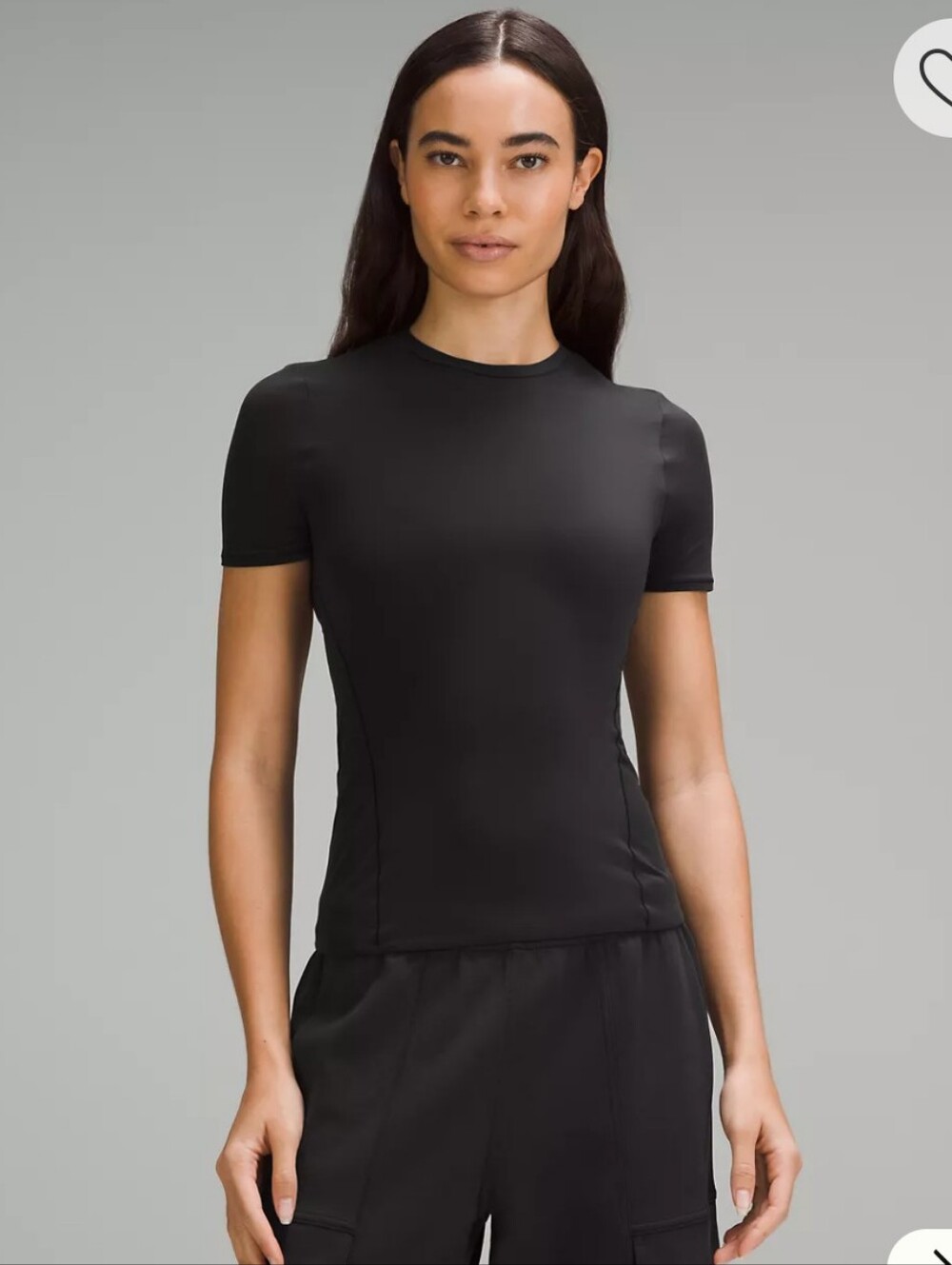 Lululemon Wundermost Nulu Hip Length Crewneck